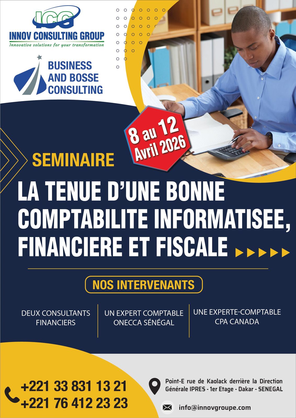 La tenue d’une bonne comptabilité informatisée, financière et fiscale